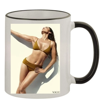 Jennifer Lopez 11oz Colored Rim & Handle Mug