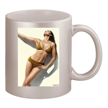 Jennifer Lopez 11oz Metallic Silver Mug