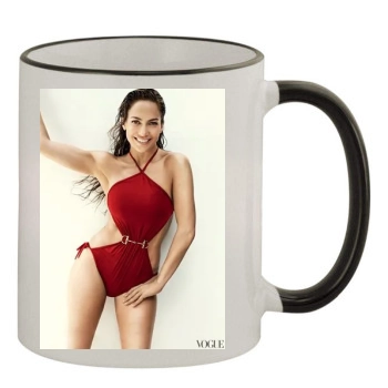 Jennifer Lopez 11oz Colored Rim & Handle Mug