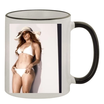 Jennifer Lopez 11oz Colored Rim & Handle Mug