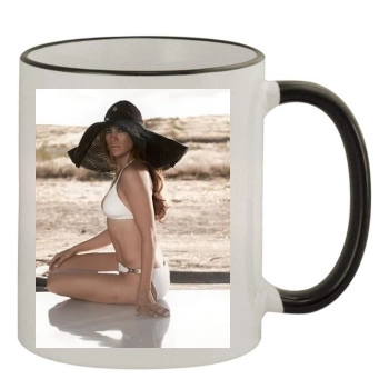 Jennifer Lopez 11oz Colored Rim & Handle Mug