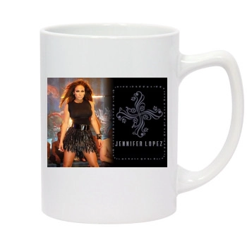 Jennifer Lopez 14oz White Statesman Mug