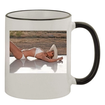 Jennifer Lopez 11oz Colored Rim & Handle Mug