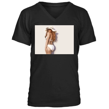 Jennifer Lopez Men's V-Neck T-Shirt