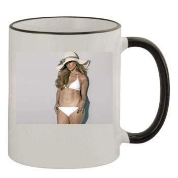 Jennifer Lopez 11oz Colored Rim & Handle Mug