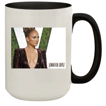 Jennifer Lopez 15oz Colored Inner & Handle Mug