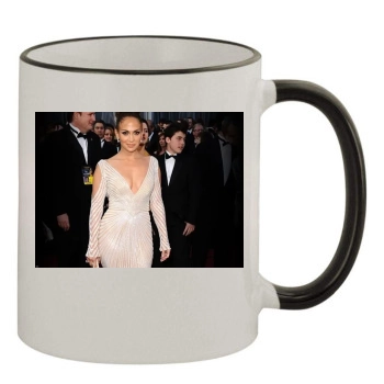 Jennifer Lopez 11oz Colored Rim & Handle Mug