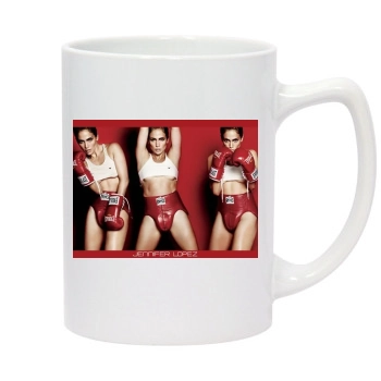 Jennifer Lopez 14oz White Statesman Mug