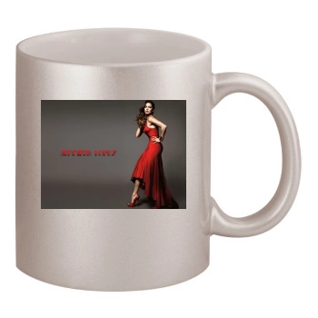 Jennifer Lopez 11oz Metallic Silver Mug