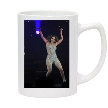 Jennifer Lopez 14oz White Statesman Mug