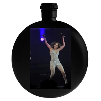 Jennifer Lopez Round Flask