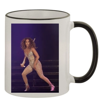 Jennifer Lopez 11oz Colored Rim & Handle Mug