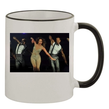 Jennifer Lopez 11oz Colored Rim & Handle Mug