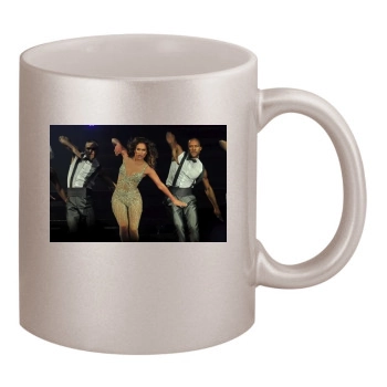 Jennifer Lopez 11oz Metallic Silver Mug