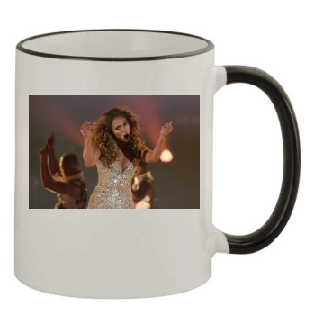 Jennifer Lopez 11oz Colored Rim & Handle Mug