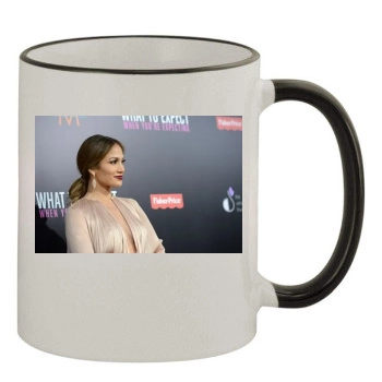 Jennifer Lopez 11oz Colored Rim & Handle Mug