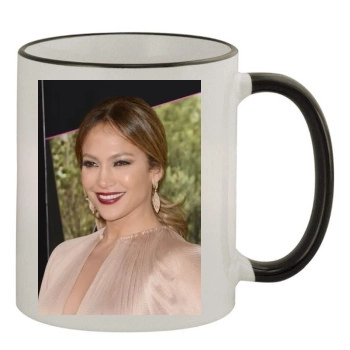 Jennifer Lopez 11oz Colored Rim & Handle Mug