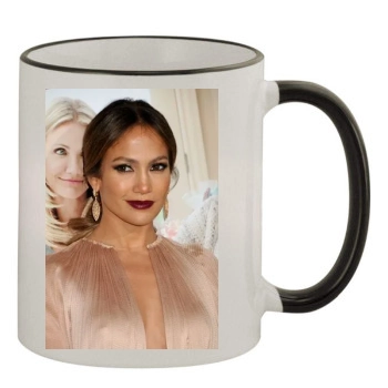 Jennifer Lopez 11oz Colored Rim & Handle Mug