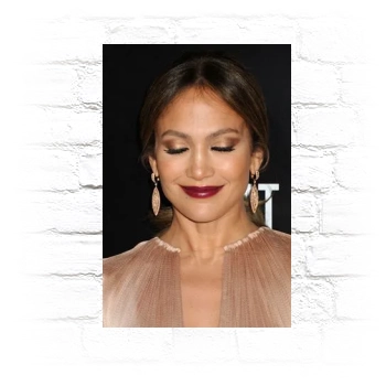 Jennifer Lopez Metal Wall Art