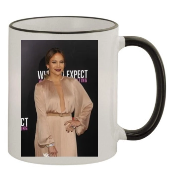 Jennifer Lopez 11oz Colored Rim & Handle Mug