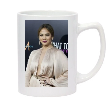 Jennifer Lopez 14oz White Statesman Mug