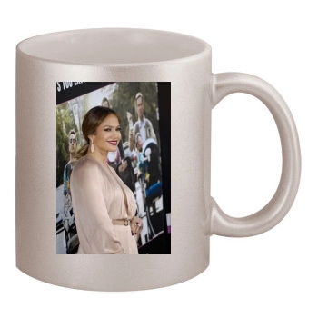 Jennifer Lopez 11oz Metallic Silver Mug