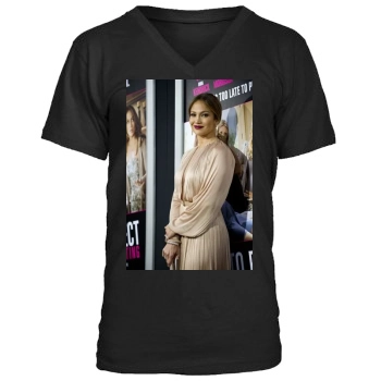 Jennifer Lopez Men's V-Neck T-Shirt