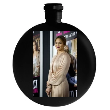 Jennifer Lopez Round Flask