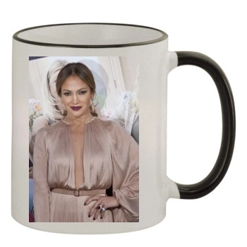 Jennifer Lopez 11oz Colored Rim & Handle Mug