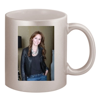 Jennifer Love Hewitt 11oz Metallic Silver Mug