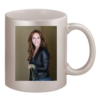 Jennifer Love Hewitt 11oz Metallic Silver Mug