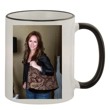 Jennifer Love Hewitt 11oz Colored Rim & Handle Mug