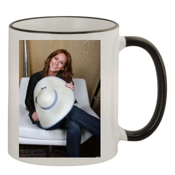 Jennifer Love Hewitt 11oz Colored Rim & Handle Mug