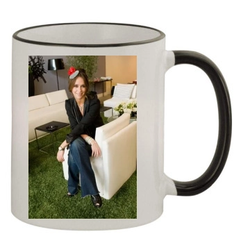 Jennifer Love Hewitt 11oz Colored Rim & Handle Mug