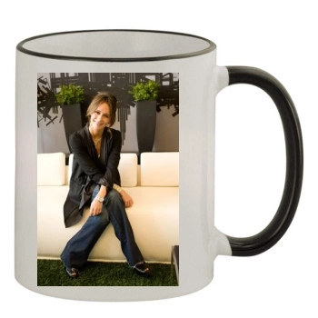 Jennifer Love Hewitt 11oz Colored Rim & Handle Mug