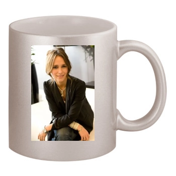 Jennifer Love Hewitt 11oz Metallic Silver Mug