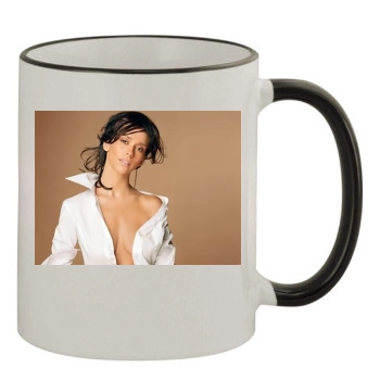 Jennifer Love Hewitt 11oz Colored Rim & Handle Mug