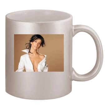 Jennifer Love Hewitt 11oz Metallic Silver Mug