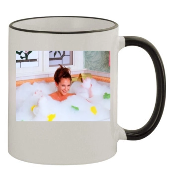 Jennifer Love Hewitt 11oz Colored Rim & Handle Mug