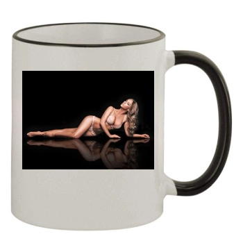 Jennifer Love Hewitt 11oz Colored Rim & Handle Mug