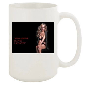 Jennifer Love Hewitt 15oz White Mug