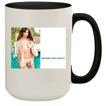 Jennifer Love Hewitt 15oz Colored Inner & Handle Mug