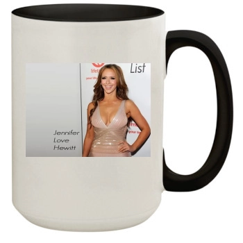 Jennifer Love Hewitt 15oz Colored Inner & Handle Mug