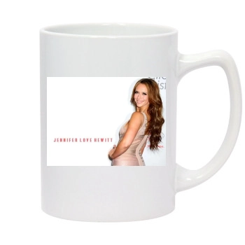 Jennifer Love Hewitt 14oz White Statesman Mug