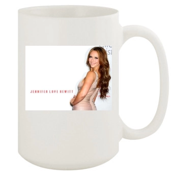 Jennifer Love Hewitt 15oz White Mug