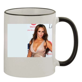 Jennifer Love Hewitt 11oz Colored Rim & Handle Mug