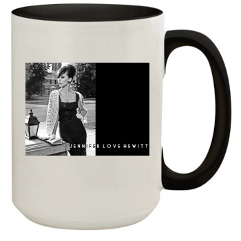 Jennifer Love Hewitt 15oz Colored Inner & Handle Mug