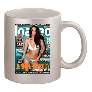 Jennifer Metcalfe 11oz Metallic Silver Mug