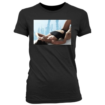 Jennifer Metcalfe Women's Junior Cut Crewneck T-Shirt