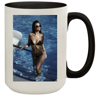 Jennifer Metcalfe 15oz Colored Inner & Handle Mug